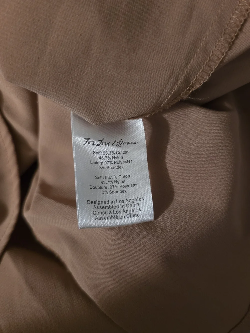 For Love & Lemons Valentina Lace Mini Dress Lavender XS - Picture 8 of 10